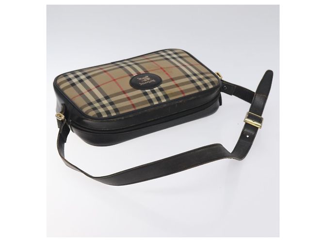 Autre Marque Borsa a spalla Burberrys Nova Check in tela beige Auth BA3222 - vista 7