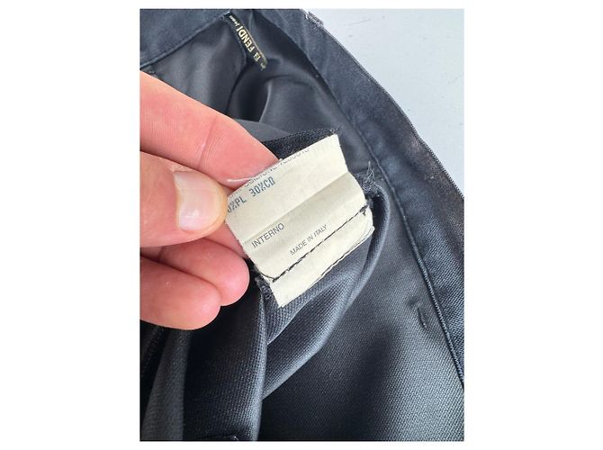 Gonna Vintage Fendi Roma Nera M Nero - vista 13
