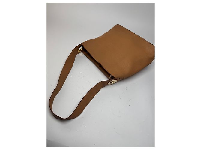 Céline Vintage Celine Paris Ledertasche camel Kamel - Ansicht 10