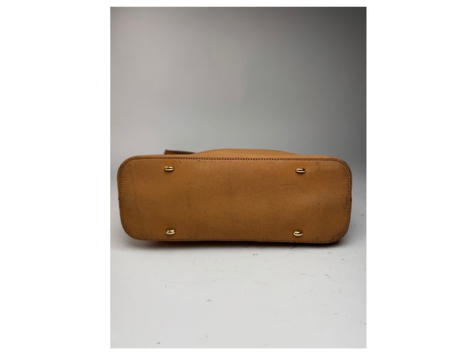 Céline Vintage Celine Paris Ledertasche camel Kamel - Ansicht 11