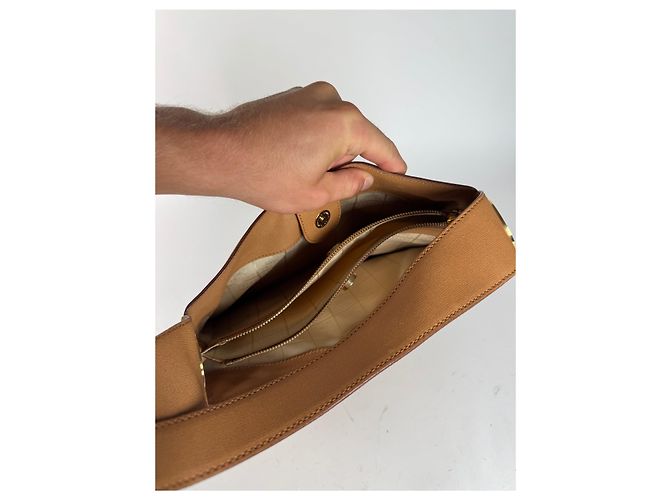 Céline Vintage Celine Paris Ledertasche camel Kamel - Ansicht 5
