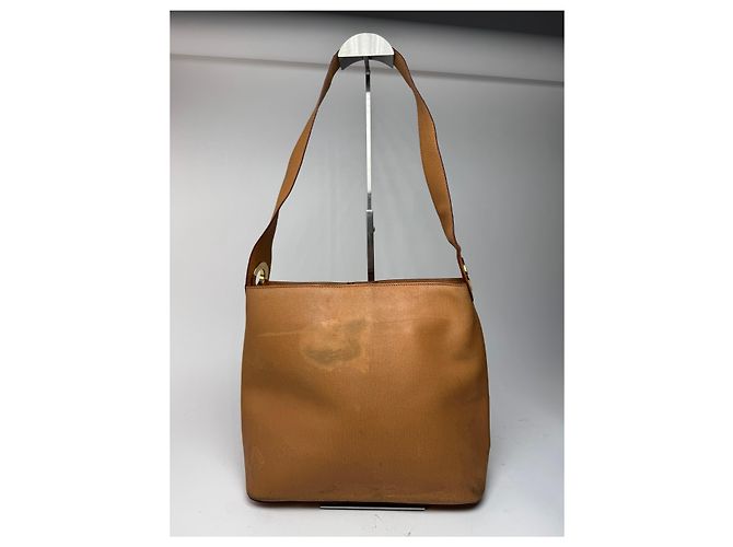 Céline Vintage Celine Paris Ledertasche camel Kamel - Ansicht 9