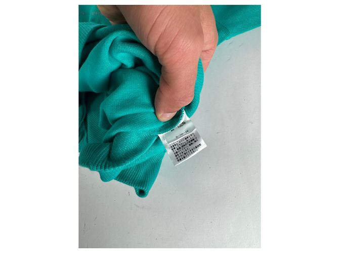 Vintage Balenciaga Pullover grün blau Türkis - Ansicht 10
