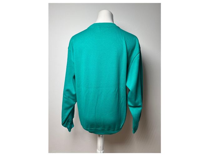 Vintage Balenciaga Pullover grün blau Türkis - Ansicht 15