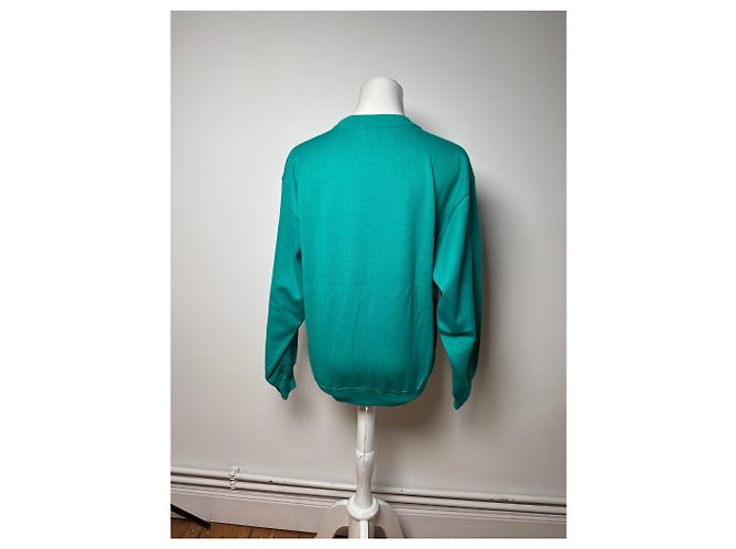 Vintage Balenciaga Pullover grün blau Türkis - Ansicht 3