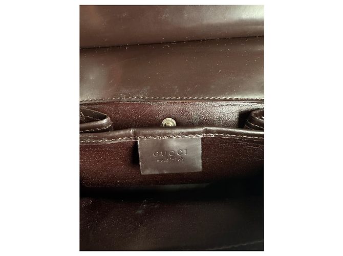 Vintage Gucci Baguette Tasche Schwarz - Ansicht 11