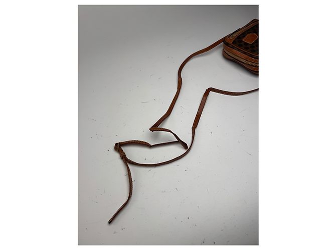 Céline Vintage Celine Triomphe Monogramm Tasche Braun - Ansicht 7
