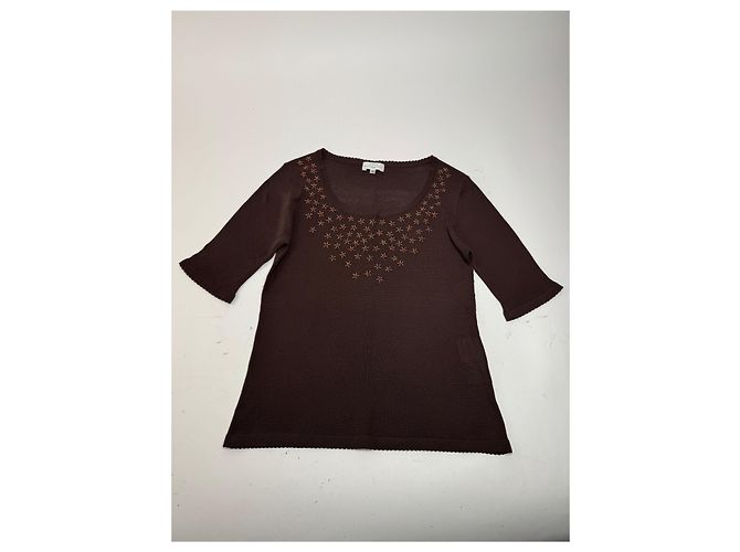 Camicia vintage Balenciaga M Marrone - vista 15