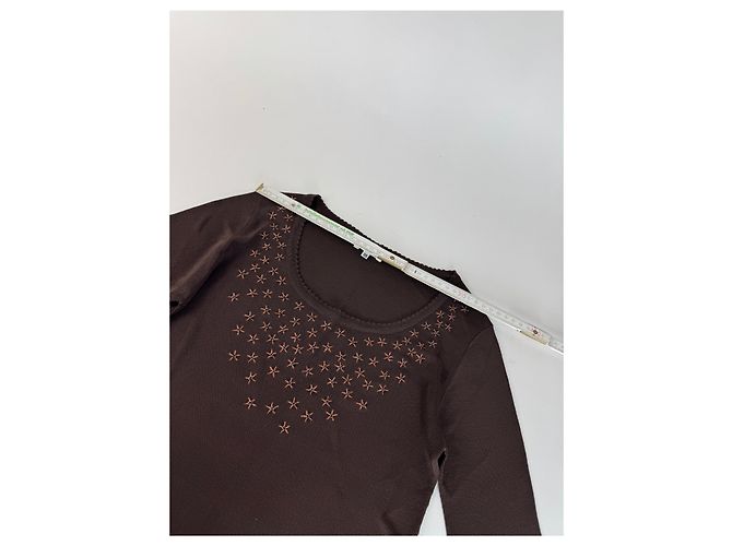 Camicia vintage Balenciaga M Marrone - vista 8