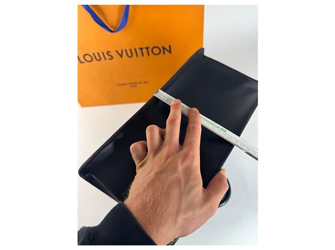 Vintage Louis Vuitton EPI Lederhandtasche schwarz - Ansicht 14