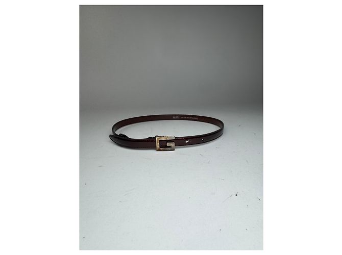 Vintage Gucci Lackledergürtel lila - Ansicht 5