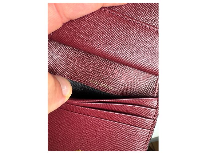 Vintage Marni Leather wallet pink Black Brown - view 8