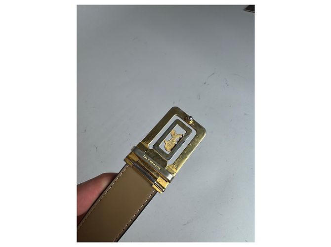 Céline Vintage Celine Paris Ledergürtel schwarz - Ansicht 4