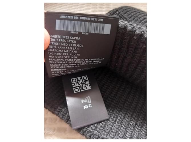 Berretto Prada Nero in Cashmere - vista 7
