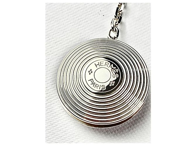 Portachiavi Hermès chiodo da sella Argento 925 Silver hardware - vista 2