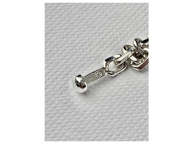 Portachiavi Hermès chiodo da sella Argento 925 Silver hardware - vista 3