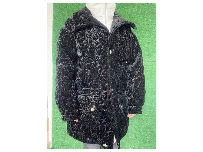 Abrigo Chanel colección coco nieve 2021 Negro - vista 5