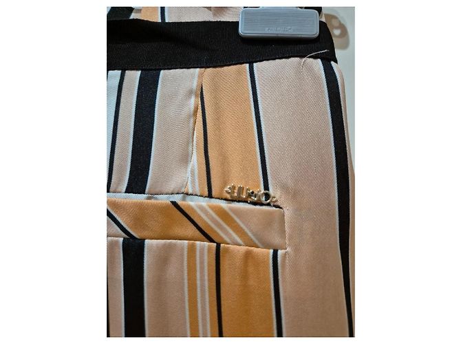 Liu.Jo fließende Hose gerade Schnitt Polyester Mehrfarben - Ansicht 9