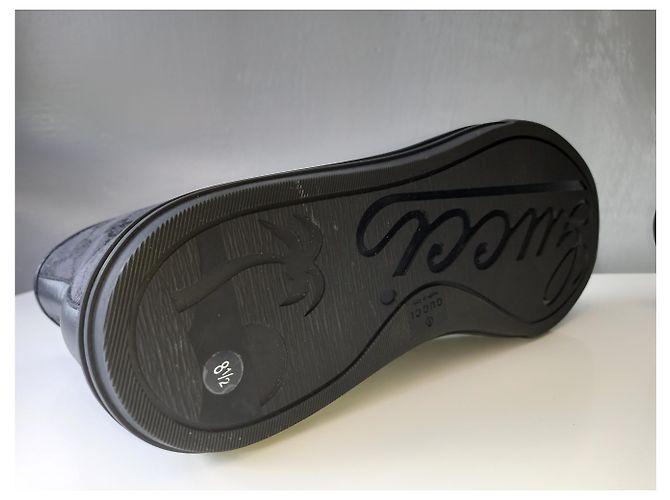 Sneakers alte Gucci Original GG Canvas Nere Nero - vista 12