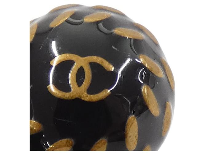 Orecchini a clip neri Chanel Nero - vista 3