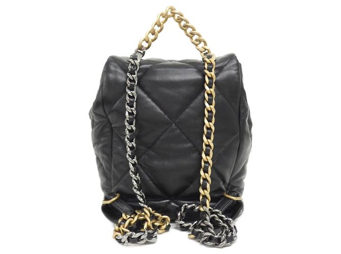 Zaino Chanel 19 AS4223 Nero - vista 2