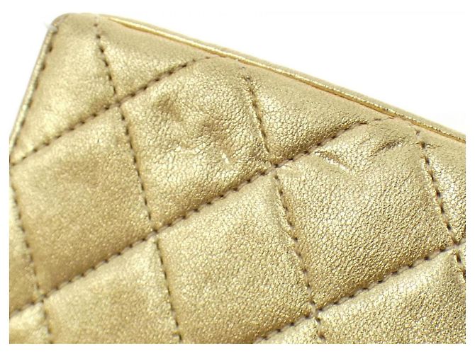 Borsa a spalla con hardware dorato Chanel - vista 4