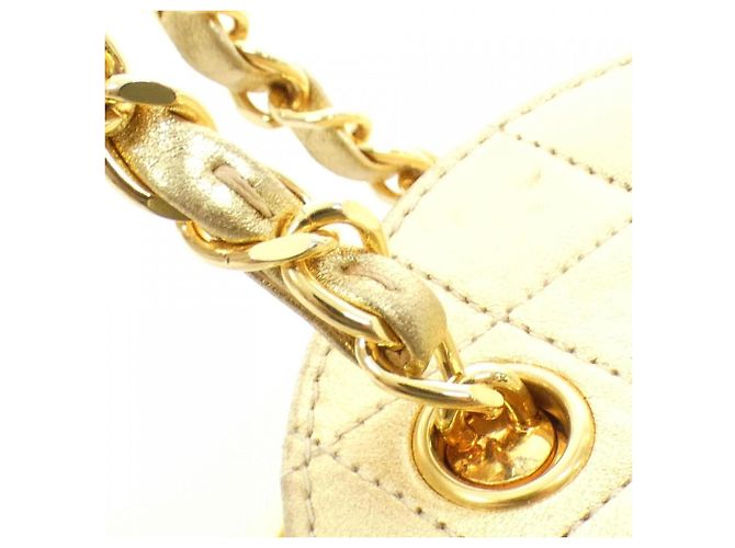 Borsa a spalla con hardware dorato Chanel - vista 7