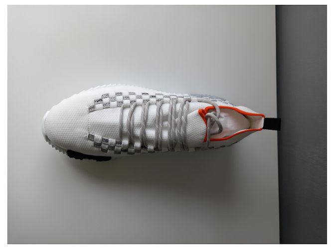 Sneaker slip-on Hermès in mesh bianche Bianco - vista 14
