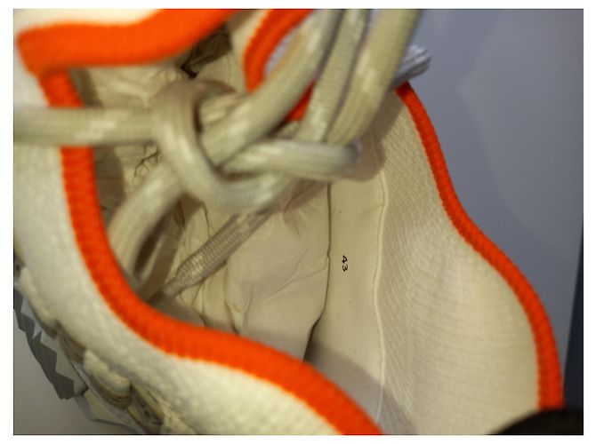 Sneaker slip-on Hermès in mesh bianche Bianco - vista 18