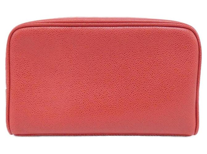 Timeless Pochette CC senza tempo di Chanel Rosso - vista 2