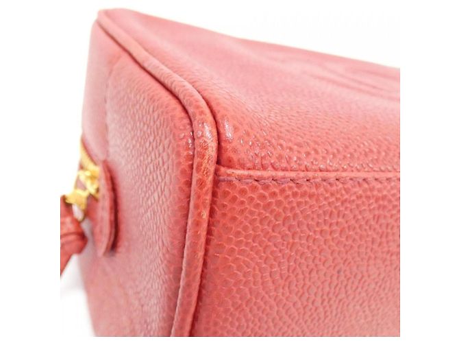Timeless Pochette CC senza tempo di Chanel Rosso - vista 3