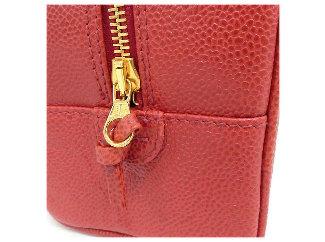 Timeless Pochette CC senza tempo di Chanel Rosso - vista 4