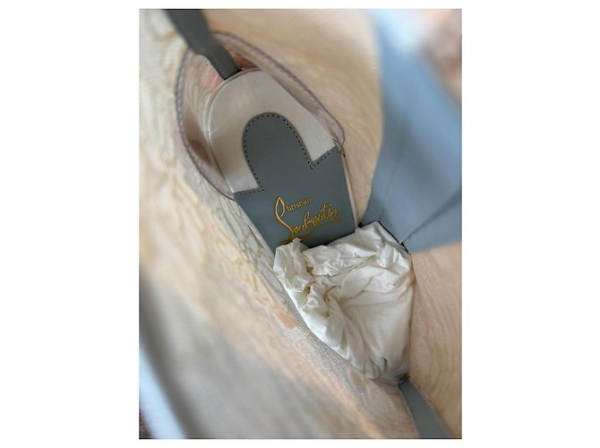 Décolleté Christian Louboutin Bianco - vista 9