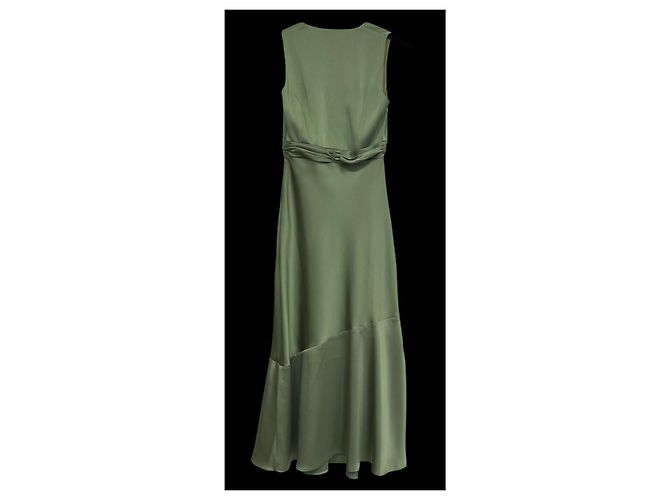 Claudie Pierlot Maxikleid grün fließend - Ansicht 3