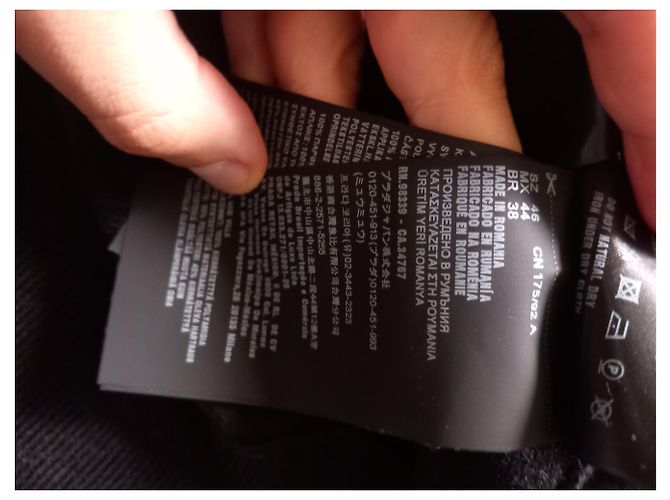 Giacca Prada in lana e nylon nera Nero - vista 11