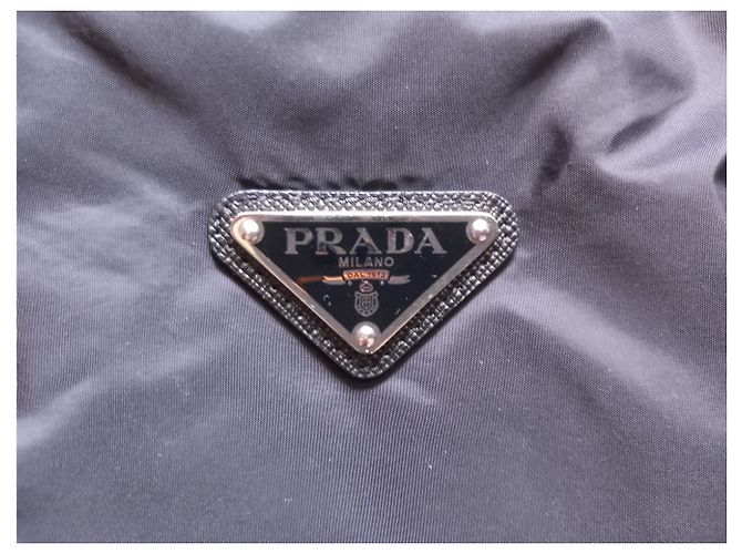 Giacca Prada in lana e nylon nera Nero - vista 7