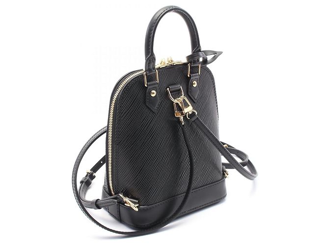 Louis Vuitton Alma Epi Backpack Black - view 2