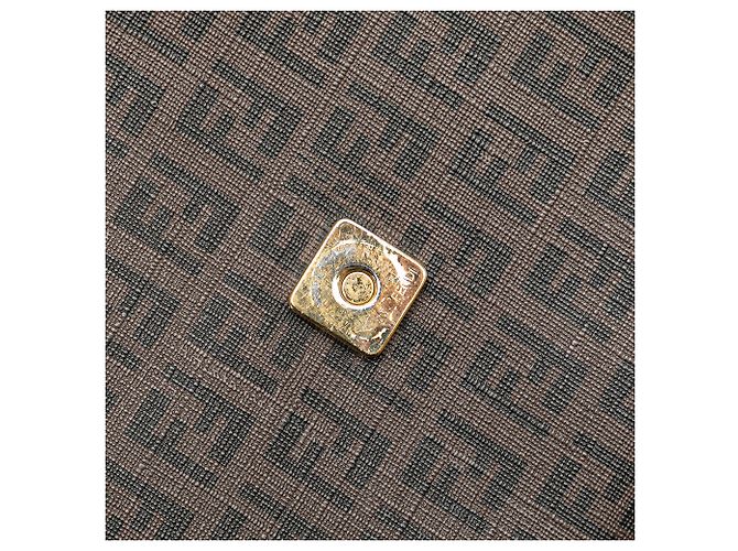 Borsa a tracolla Fendi Zucchino Spalmati marrone - vista 10
