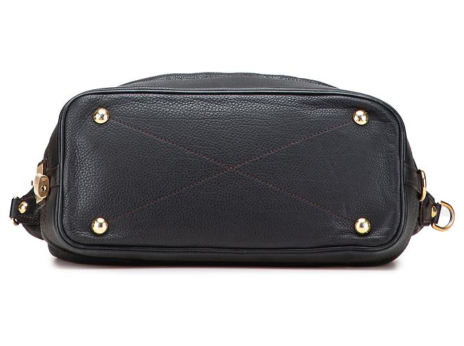 Louis Vuitton Monogram Mahina Stellar PM Nero - vista 3