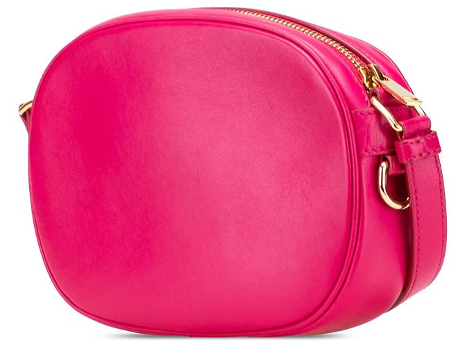 Céline Celine Pink Quilted Pelle di Vitello C Charm Crossbody Rosa - vista 2