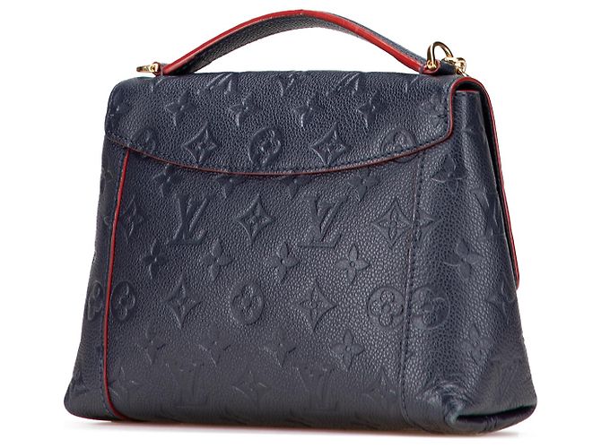 Louis Vuitton Monogram Empreinte Bianco BB Blu Blu navy - vista 2