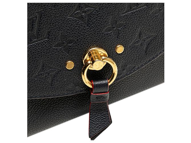 Louis Vuitton Monogram Empreinte Bianco BB Blu Blu navy - vista 9