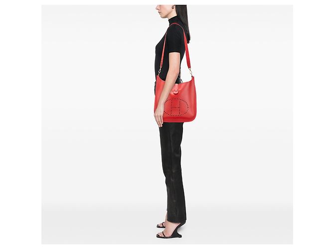 Hermès Rosso Clemence Evelyne I 33 - vista 11