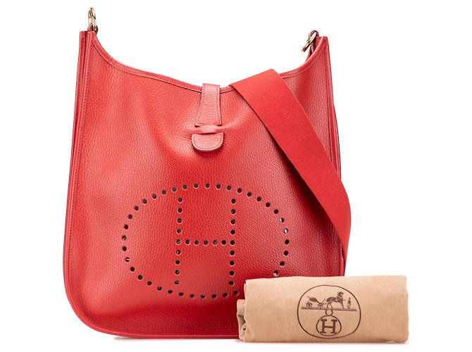 Hermès Rosso Clemence Evelyne I 33 - vista 12