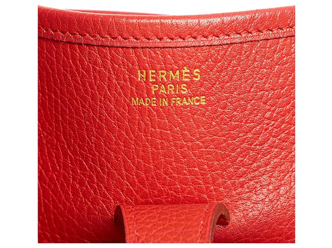 Hermès Rosso Clemence Evelyne I 33 - vista 5
