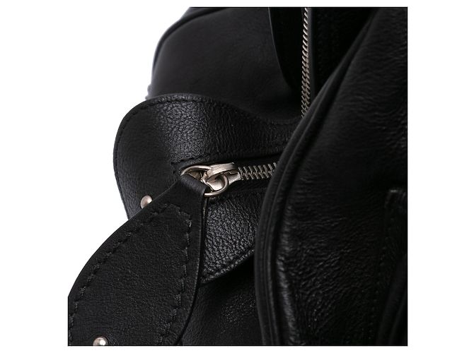 Borsa My Dior Frame in pelle di vitello nera grande - vista 10