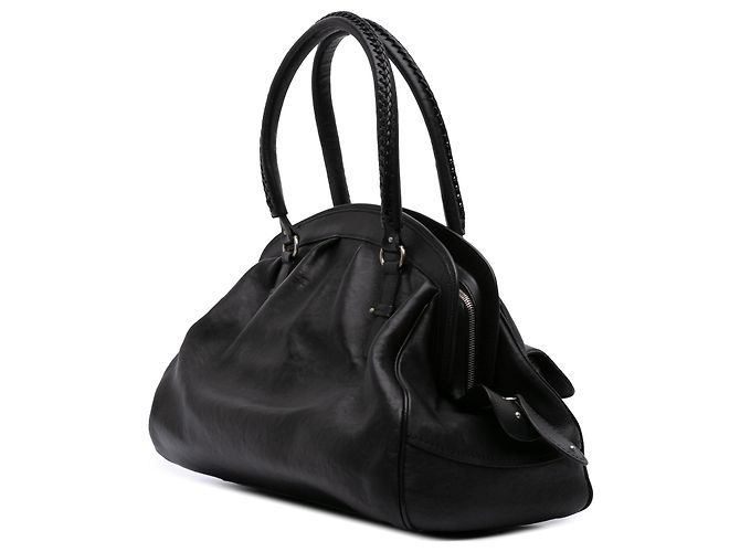 Borsa My Dior Frame in pelle di vitello nera grande - vista 2