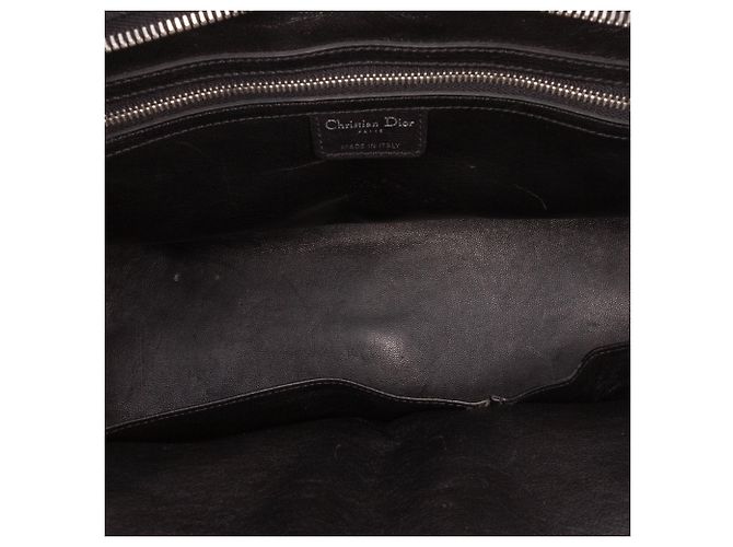 Borsa My Dior Frame in pelle di vitello nera grande - vista 4