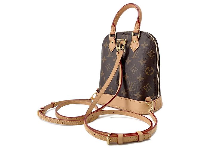 Zaino Alma Monogram Louis Vuitton Rosso - vista 2