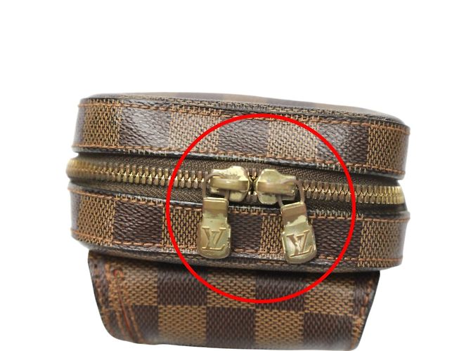 Borsa a tracolla Damier Jeronimos di Louis Vuitton Marrone Damier ebene - vista 11